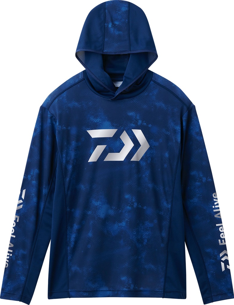 TSHIRT CAPUCHE DE3726 BLEU XXL